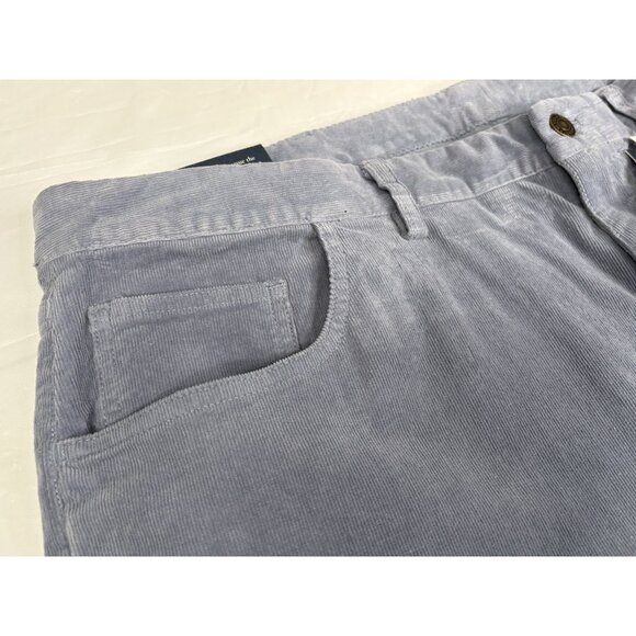 NWT Vineyard Vines Classic Fit 5 Pocket Corduroy Pants Men’s 40x32 Blue Stretch - Picture 4 of 13